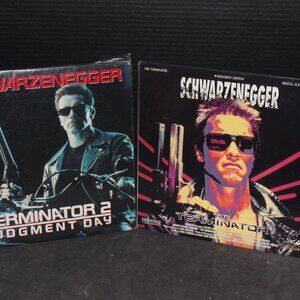 JAMES CAMERONS TERIMINATOR and T 2 - TERMINATOR SET